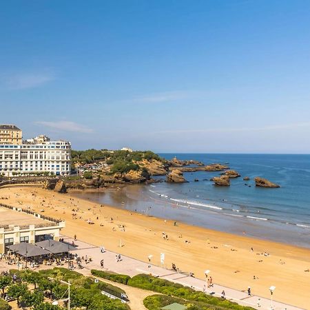 Nouvelle Vague Modern Ocean View Studio W Balcony - Swimming Pool Biarritz Exteriér fotografie