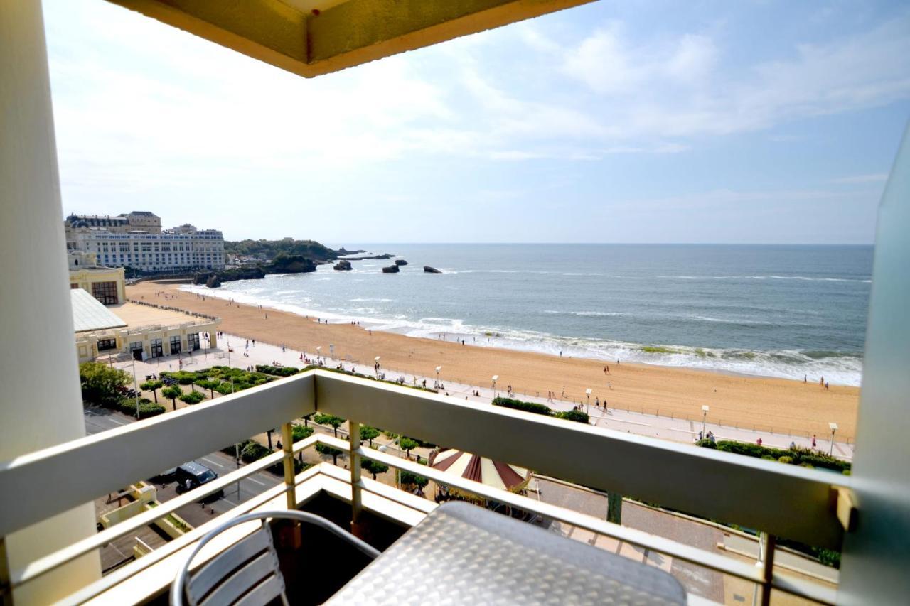 Nouvelle Vague Modern Ocean View Studio W Balcony - Swimming Pool Biarritz Exteriér fotografie