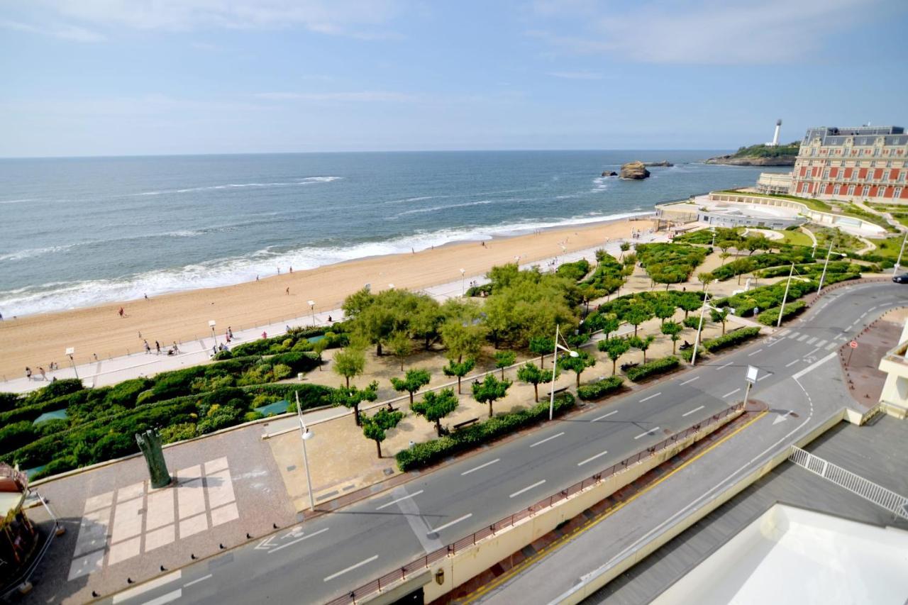 Nouvelle Vague Modern Ocean View Studio W Balcony - Swimming Pool Biarritz Exteriér fotografie