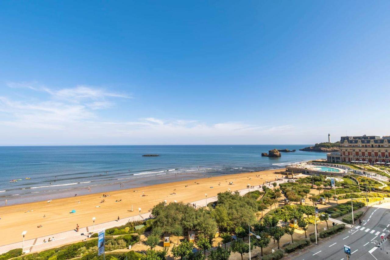 Nouvelle Vague Modern Ocean View Studio W Balcony - Swimming Pool Biarritz Exteriér fotografie