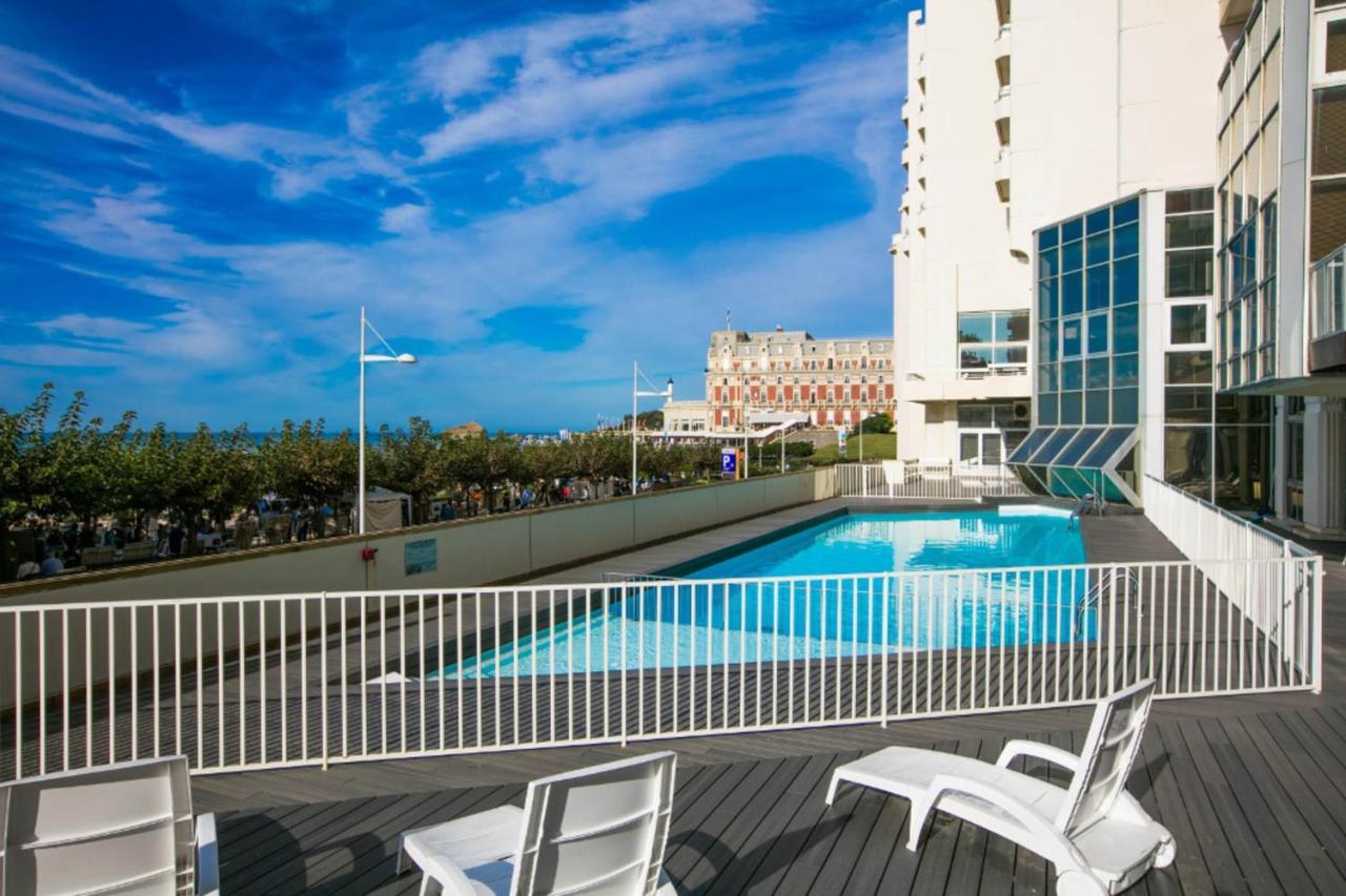 Nouvelle Vague Modern Ocean View Studio W Balcony - Swimming Pool Biarritz Exteriér fotografie